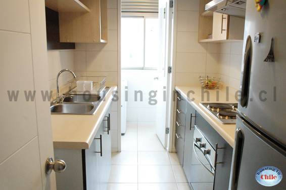 SH-BC: Cocina con loggia